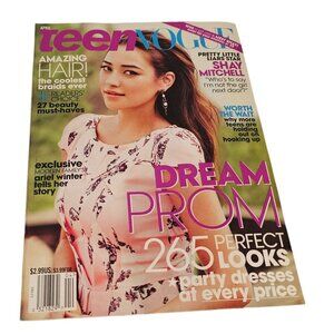 Teen Vogue Magazine April 2013 Pretty Little Liars Star Shay Mitchell Dream Prom